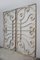 Jugendstil Fenstergitter aus Schmiedeeisen oder Zaungitter, 2er Set 6