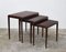 Mid-Century Rosewood Nesting Tables by Johannes Andersen for CFC Silkeborg, Set of 3 1