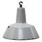 Vintage Industrial Gray Enamel Pendant Lamp from Philips, 1950s 1