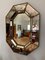 French Octagonal Mirror, 1970s 1
