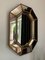 French Octagonal Mirror, 1970s, Image 7
