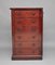 19th Century Mahogany Wellington Chest of Drawers 1