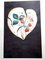 Strawberry Heart Hand-Signed Lithograph by Salvador Dali, 1970 2