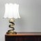 Vintage Brass Spiral Table Lamp by Luciano Frigerio, 1970s, Image 1