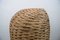 Large Italian Rattan Lounge Chair, 1970s 15