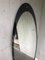 Large Vintage Oval Mirror, 1950s 5