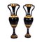 Large Italian Lacquered Wood Amphoras, Set of 2 1
