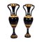 Large Italian Lacquered Wood Amphoras, Set of 2, Image 1