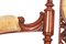 Victorian Carved Walnut Settee, Image 10