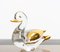 Glass and 24 Carat Gold Ducks from Murano, 1980s, Set of 2, Image 12