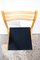 Vintage Black Fabric & Birch Palo Folding Chair from Ikea, 1980s 5