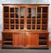 Antique Breakfront Pitch Pine University School Lab Cabinet, Image 1