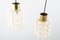 Bubble Glass Ceiling Lamps by Helena Tynell & Heinrich Gantenbrink for Limburg, 1960s, Set of 2 5