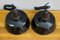 Small Industrial Enameled Ceiling Lamps, 1930s, Set of 2, Image 4