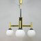 Vintage Hollywood Regency Metal Lamp, 1970s, Image 1