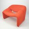 Model F598 Groovy Lounge Chair by Pierre Paulin for Artifort, 1980s 10