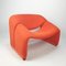 Model F598 Groovy Lounge Chair by Pierre Paulin for Artifort, 1980s 2