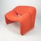 Model F598 Groovy Lounge Chair by Pierre Paulin for Artifort, 1980s 3