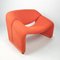 Model F598 Groovy Lounge Chair by Pierre Paulin for Artifort, 1980s 11