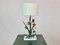 Vintage Regency Style Floral Table Lamp from Regina 1