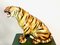 Vintage Regency Style Ceramic Tiger, 1970s 1