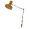 Orange Adjustable Table Lamp, Czechoslovakia, 1970s, Image 12