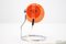 Orange Adjustable Table Lamp, Czechoslovakia, 1970s, Image 4