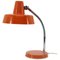Orange Adjustable Table Lamp, Czechoslovakia, 1970s, Image 1