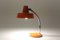 Orange Adjustable Table Lamp, Czechoslovakia, 1970s, Image 2