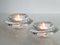 Crystal Glass Votive Candleholders from Royal Copenhagen, 1970s, Set of 3 8