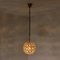 Small Gold-Plated Brass and Crystal Pendant Lamp from Palwa, 1960s 14