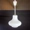 Vintage White Milk Glass Ceiling Lamp, 1950s 3