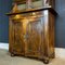 French Brown Brocante 2-Piece Kitchen Cupboard, 1920s, Image 7