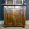 French Brown Brocante 2-Piece Kitchen Cupboard, 1920s, Image 10