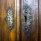 French Brown Brocante 2-Piece Kitchen Cupboard, 1920s, Image 4