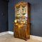 French Brown Brocante 2-Piece Kitchen Cupboard, 1920s 5