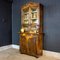 French Brown Brocante 2-Piece Kitchen Cupboard, 1920s, Image 5