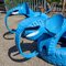 Blue Elephant Car Tire Outdoor Toy, Image 4