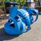 Blue Elephant Car Tire Outdoor Toy, Image 2