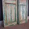 French Chateau Brocante Turquoise Wooden Shutters, 1920s, Set of 2, Image 7