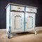 Antique Swedish Blue Painted Chest of Drawers, 1900s 2