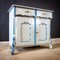 Antique Swedish Blue Painted Chest of Drawers, 1900s, Image 2