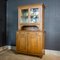 French Brown 2-Piece Cupboard, 1920s 1