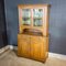 French Brown 2-Piece Cupboard, 1920s 2