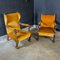 Vintage Spanish Hotel Orange Armchair, 1960s, Image 3