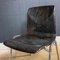 Vintage Thur-Up Seat Chair with Dark Wood Seat, Image 4