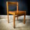 Vintage Wooden School Chair from Cambridge University, 1960s, Image 1