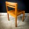 Vintage Wooden School Chair from Cambridge University, 1960s, Image 4