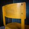 Sedia impilabile vintage in legno, anni '50, Immagine 9