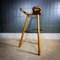 Vintage Spanish Wooden Barstool, 1960s, Image 6